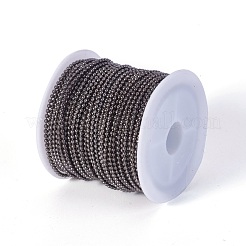 Железный шар бусинка цепи X-CHB001Y-B