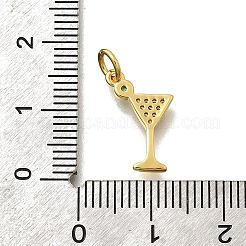 Латунные микро проложить кубического циркония подвески&nbsp;KK-D339-13G-01