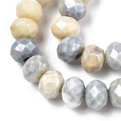 Colliers de perles de verre teintées à effet ombré&nbsp;GLAA-C023-02-B04