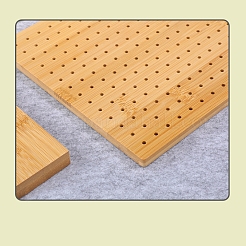 竹編みボード  かぎ針編みのバスケットベース  正方形  ペルー  20x20cm&nbsp;PW-WG433CC-01