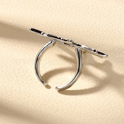 Латунные манжеты для женщин RJEW-Q008-10P