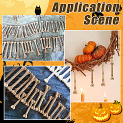 20 шт. украшение для дисплея из смоляной кости&nbsp;AJEW-SC0031-45