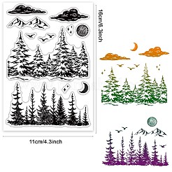 PVC-Plastikstempel&nbsp;DIY-WH0167-57-0411
