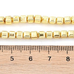 Fili di perline di ematite sintetica non magnetica elettrolitica&nbsp;G-U003-18B-02