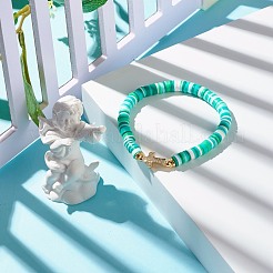Браслет из бисера из полимерной глины хейши для женщин&nbsp;BJEW-JB07207-05