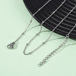 Ожерелья-спутнички из нержавеющей стали 304 толщиной 2.5 мм NJEW-T016-25P