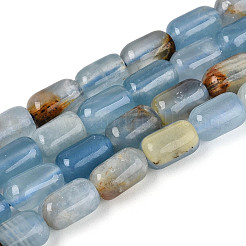 Нити из натурального голубого кальцита G-G980-53A