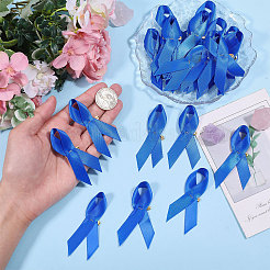 Брошь из нейлоновой ленты с информационными материалами&nbsp;JEWB-WH0056-008B