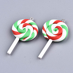 Подвески из полимерной глины ручной работы CLAY-T016-80A