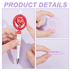 28шт. 14 стиля акриловых бусин в рамке SACR-GA0001-08