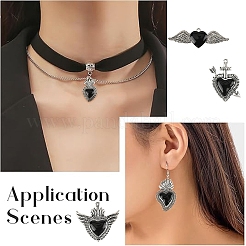 Подвески из сплава 9 шт.&nbsp;ENAM-YW0005-90