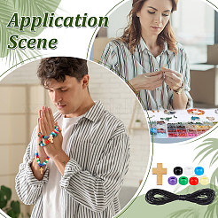 350шт непрозрачные пластиковые бусины&nbsp;KY-PH0002-34