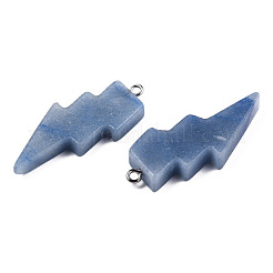 Gefärbte und erhitzte natürliche blaue Aventurin-Anhänger&nbsp;G-N332-53-A05