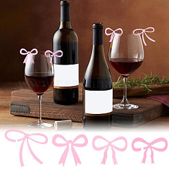 24 шт. 4 стиля акриловых подвесок для бокалов вина&nbsp;AJEW-SC0031-69