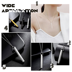 3 шт. подвески из нержавеющей стали 304 двух цветов STAS-UN0034-44