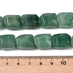 Естественный зеленый авантюрин бисер нитей G-N342-144