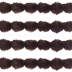 5м полиэстеровая вышивка швейная отделка&nbsp;AJEW-GF0012-30C