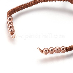 Fabrication de bracelets de perles tressées en nylon&nbsp;BJEW-F360-FRG09