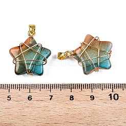 Colgantes de cristal de murano&nbsp;GLAA-T023-06I
