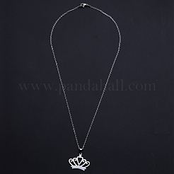 Не тускнеющие подвески из нержавеющей стали 201 NJEW-S105-JN687-45-1