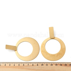 Серьги-гвоздики из нержавеющей стали 304 EJEW-G423-36G