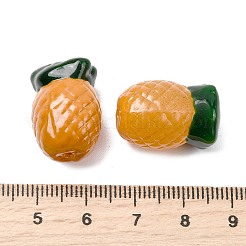 Бусины ручной работы из эмали лэмпворк LAMP-K039-29