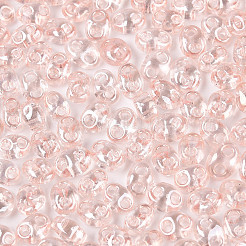 Transparente Farben Glanz Glas Saatperlen&nbsp;SEED-N008-09H