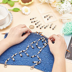 Акриловые бисерные цепочки для вязания рядов HJEW-BC00015