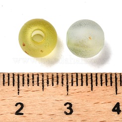 Perles en acrylique transparent mat&nbsp;OACR-F013-13H