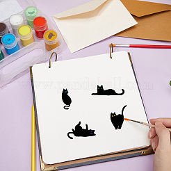 Изготовленные на заказ пластиковые прозрачные штампы из ПВХ DIY-WH0439-0412