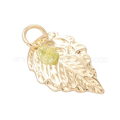 Нержавеющая сталь 304 с подвесками из натурального турмалина с огранкой PALLOY-JF04267