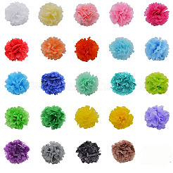 Boules de fleurs en papier&nbsp;AJEW-WH0006-20cm-03
