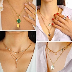 Комплекты латунных цепей&nbsp;DIY-YW0017-81