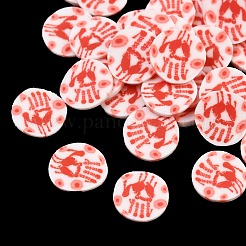 Halloween handgefertigte Fimo-Cabochons&nbsp;CLAY-A007-06A