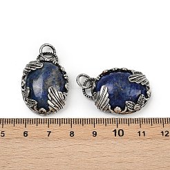 Крашеные природные лазурит подвески G-Z101-02AS-09