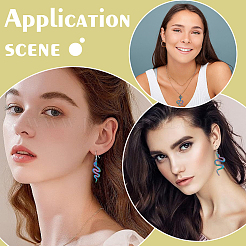 4 сумка 2 стиля подвески из сплава радужного цвета FIND-ME0001-85