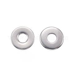Cuentas espaciadoras de acero inoxidable 304 resistentes al deslustre&nbsp;STAS-F040-13-P