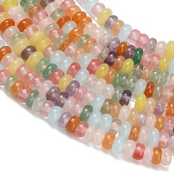 Натуральные бусины из смешанных драгоценных камней G-Z110-B39-2x4mm