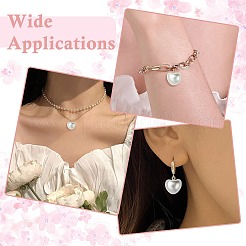 6 шт. 6 стили подвесок из ракушек и жемчуга&nbsp;KK-CJ0003-73