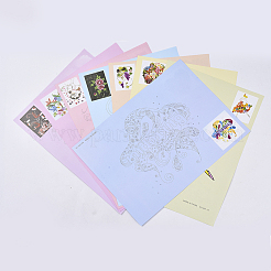 Наборы для квиллинга из бумаги: случайные полоски для бумаги DIY-S038-001