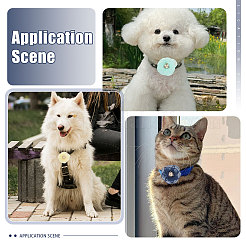 12 шт. 6-х цветные аксессуары для украшения из полиэстера&nbsp;DIY-CA0008-08B