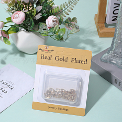 18 комплект из 3-х видов экологически чистых латунных застежек для часовых ремешков KK-BBC0008-43