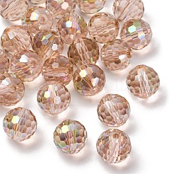 Ab цветные стеклянные бусины&nbsp;EGLA-P059-02B-AB02