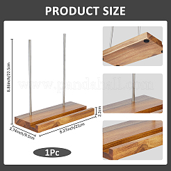 Holz-Edelstahl-Displayständer&nbsp;ODIS-WH0010-51