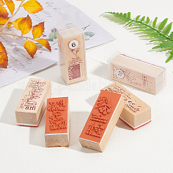 Timbres en bois&nbsp;AJEW-OC0001-66A