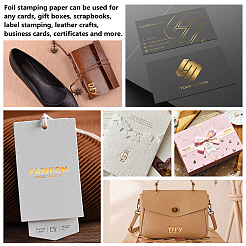120 m Präge-Heißfolienpapier&nbsp;DIY-WH0308-857B