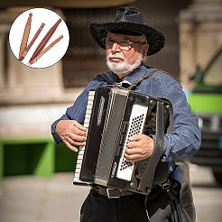 Плечевые ремни из искусственной кожи аккордеона FIND-WH0052-84B