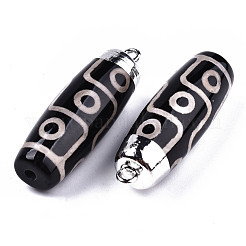 Кулоны с 9 глазом в тибетском стиле G-T131-92A