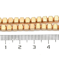 Fili di perline di ematite sintetica non magnetica elettrolitica&nbsp;G-H020-I01-03