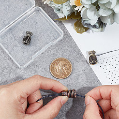 3 шт. 3 цвета латунные бусины EDC европейские KK-UN0001-86